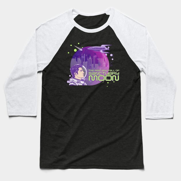 Sanctuary Moon Baseball T-Shirt by capesandrollerskates 